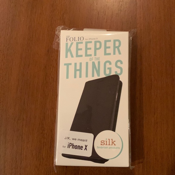 Silk The Folio Case for iPhone X Pink NEW - Picture 1 of 6
